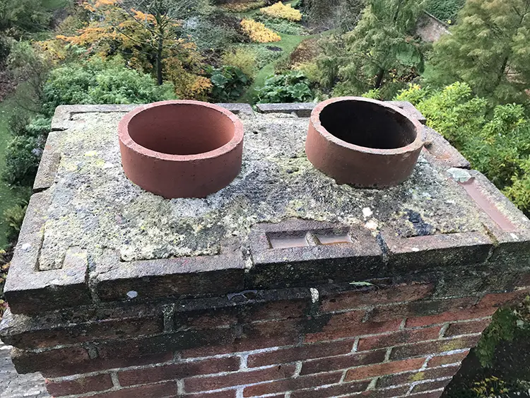 Before chimney repair example 2